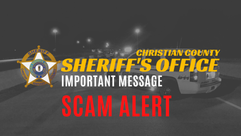 CCSO Warns of Tax Scam