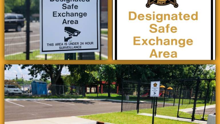 CCSO Provides “Designated Safe Exchange Area” for Buyers and Sellers