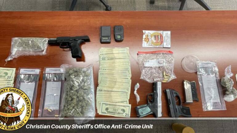 ACU Search Warrant Nets Drugs, Weapons and Arrest