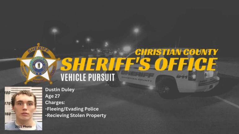 Successful Apprehension of Suspect in Stolen Vehicle Pursuit